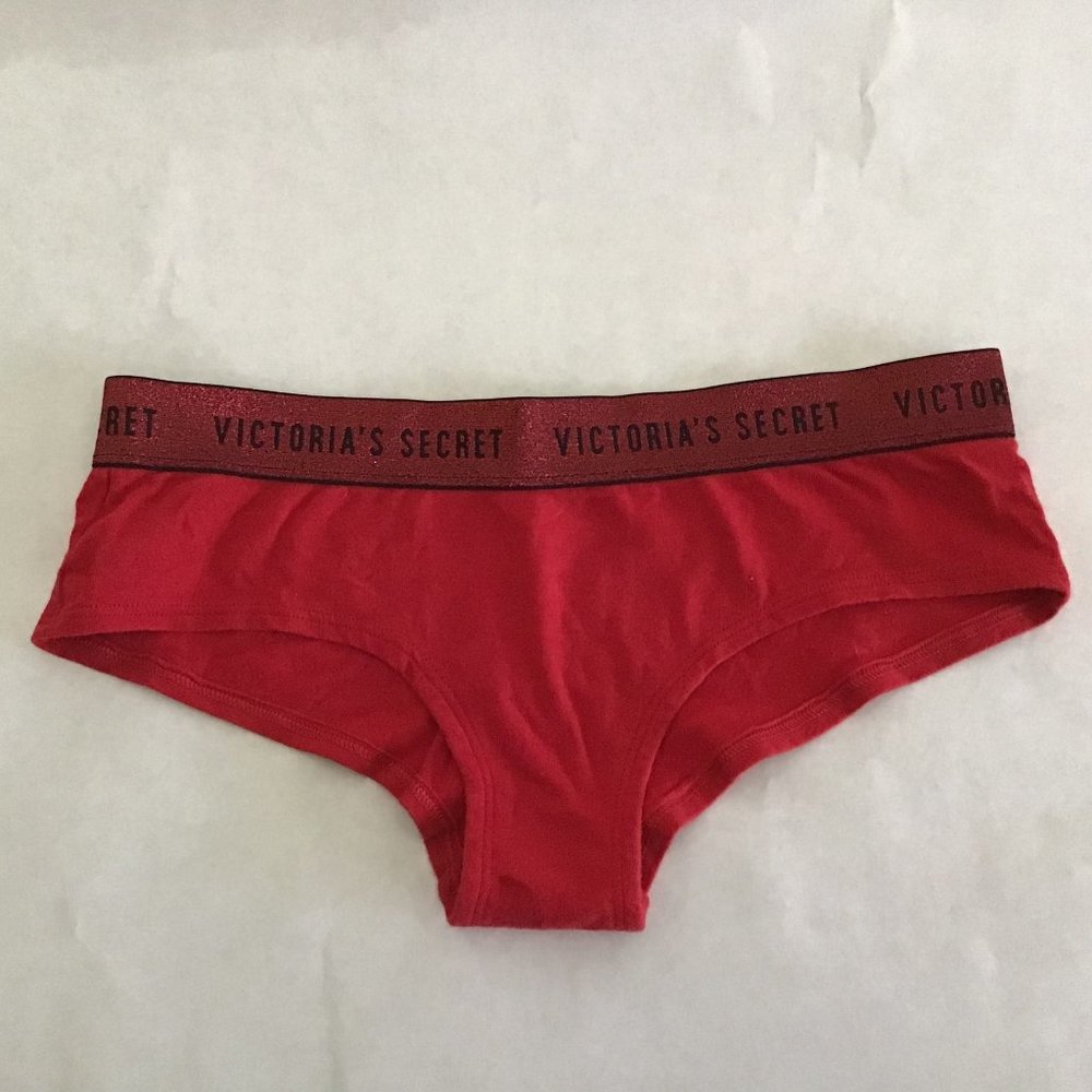 Victoria's Secret red panties, NWOT, size M